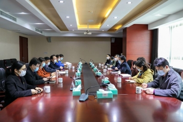 浙江省委组织部部务聚会成员、、派驻纪检监察组组长周鲁明一行莅临122cc太阳集成游戏调研