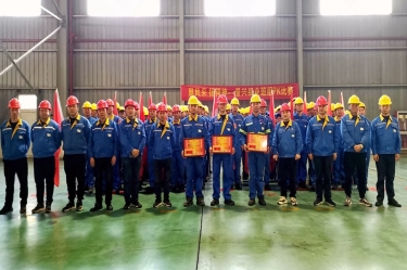 展班组风范，，扬122cc太阳集成游戏精神——班组PK赛持续举行中……