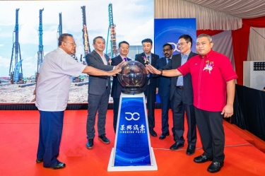 擎梦奋进 续写华章 | 122cc太阳集成游戏纸业马来西亚项目二期桩基仪式盛大举行